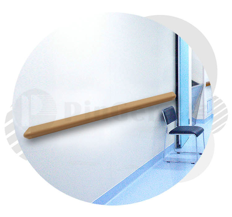 PVC Plastic Wall Guard For Kindergarten And Hospital