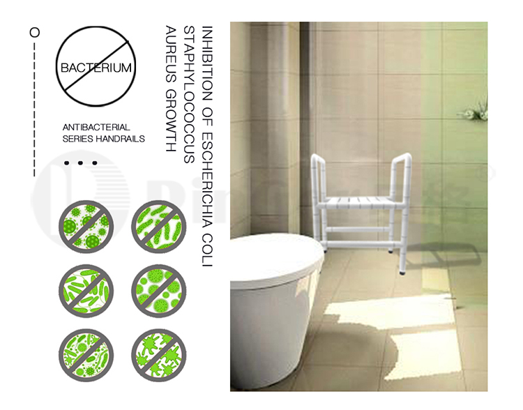 Bathroom Handicap Lift-up Nylon Shower Seat