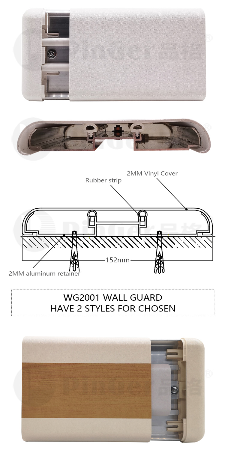 Superior Impact Aluminium Retainer Wall Corner Guard