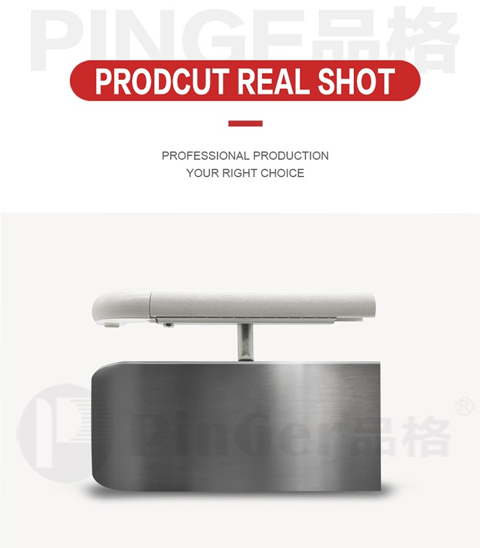 175mm Corridor Stainless Steel Crash Handrail