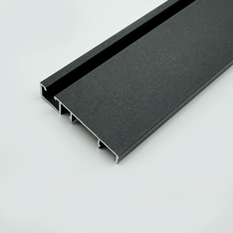 Pabrik Grosir Aluminium Hitam Lampu Led Papan skirting
