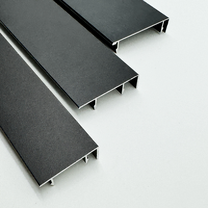 Tali Skirting Sikat Logam Paduan Aluminium Kelas Atas