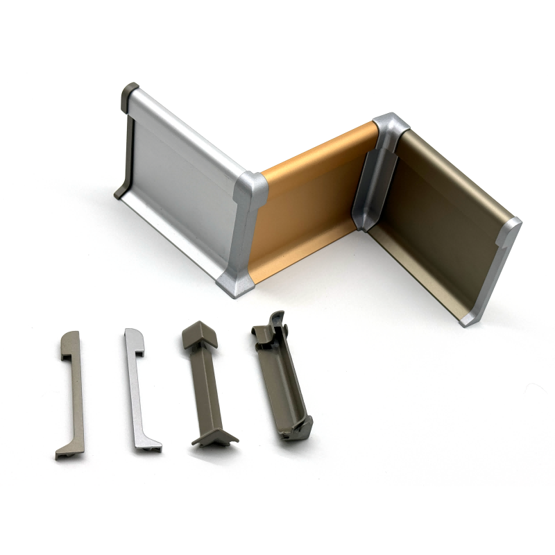 Skirting aluminium hemat energi dan perlindungan lingkungan untuk dasar dinding lampu LED